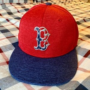 MLB 2017 Stars and Stripes July 4 Boston Red Sox LiquidChrome New Era Hat 7 3/8